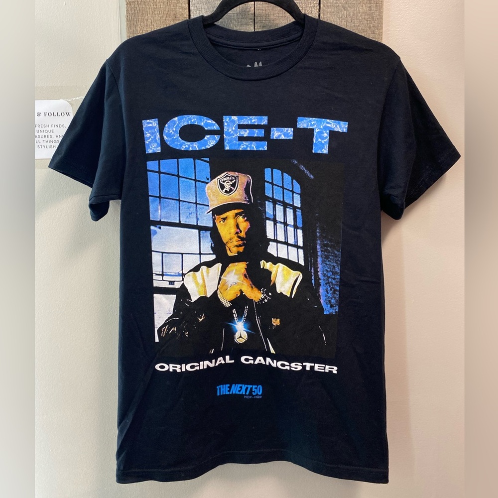 Ice - T Fashion Nova NWOT Black Graphic Tee Size Small - Picture 2 of 7